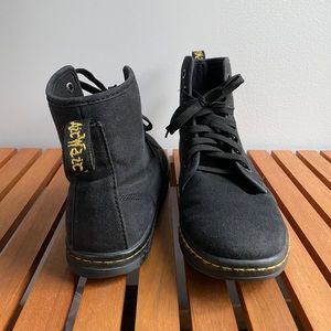 Dr marten casual canvas boots